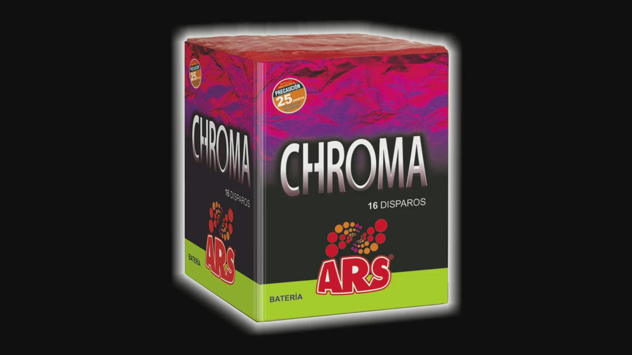 BATERIA 16 DISPAROS CHROMA