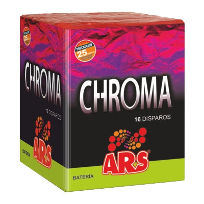 BATERIA 16 DISPAROS CHROMA