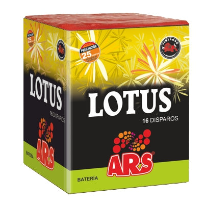 BATERIA 16 DISPAROS LOTUS