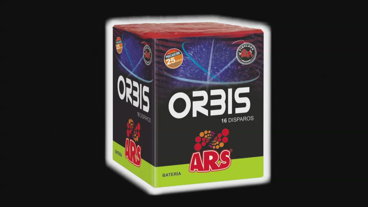 BATERIA 16 DISPAROS ORBIS